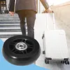 1 Pair Suitcase Wheels Wear Resistant Trolley Case Wheels Repair Tool(50*18mm)
