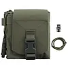 Multi-purpose Mutant Bag Airsoft Radio Pouch EDC Pouch for Belt Vest (Green)