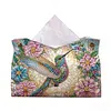 DIY Diamond Painting Creative Design Leather Handmade Tissue Holder Rhinestones Decorative Tissue Box Craft Kits