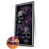 （Big Size）Dark Skull-Full Round Diamond Painting 40*80CM