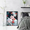 >SALE<Full Embroidery Eco-cotton Thread 11CT Printed Girl Cross Stitch Artwork 40x55cm