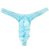 Men's Lingerie Gay Jockstrap Tanga Thong Men Shiny Ruched Pouch Panties G-string Thong