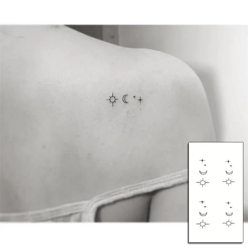 Holding Hands In Love Stickers Hand Heart Tattoo Body Art Makeup Waterproof Temporary Women and Men Fake Tatoo