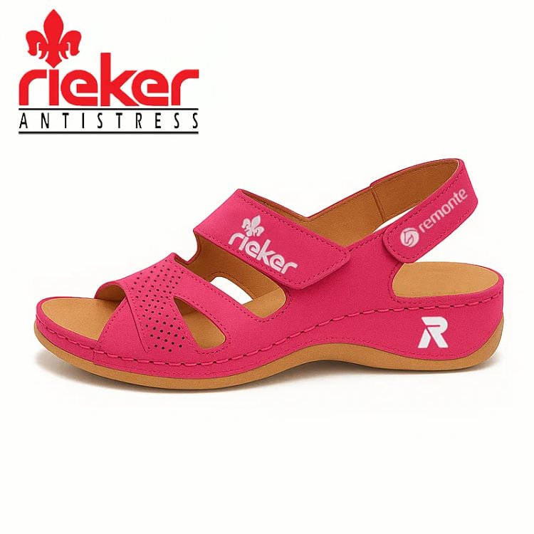 Nov&eacute; d&aacute;msk&eacute; kožen&eacute; sand&aacute;ly RIEKER&reg; jsou stylov&eacute;, elegantn&iacute; a pohodln&eacute;.