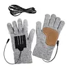 USB Electric Heated Gloves Anti-Slip Thicken Cycling Glove for Winter Ski Sports