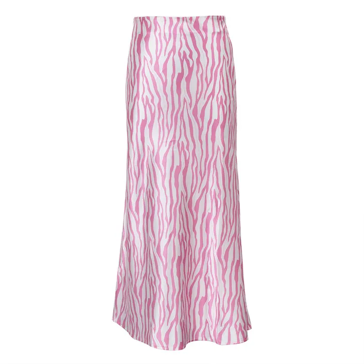 Churchf Churchf Women's Wear 2023 Summer Premium Sense French Print Skirt Women's Medium Long Fashion Fish Tail
