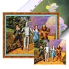 (Big Size)Wizard Of Oz - 11CT Stamped Cross Stitch - 60*50cm