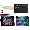 2pcs DIY Diamond Art Diamond Dot Card Pack 5D Diamond Painting Coin Pouch (Ostrich)