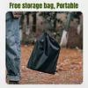 3 Plates Camping Stove Windscreen Foldable Cooking Burner Windproof Screen Tool