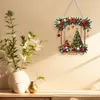 Christmas Special Shape Tree Diamond Painting Hanging Double Sided Effect Pendant for Home Decor