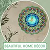 DIY Diamond Painting Luminous Mandala Diamond Painting Wall Clock Kit