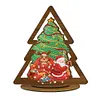 DIY Wooden Double Sided Drills Christmas Crystal Diamond Painting Ornament Special Shaped Kits