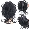 Griffe clip en d&eacute;sordre chignon extensions de cheveux