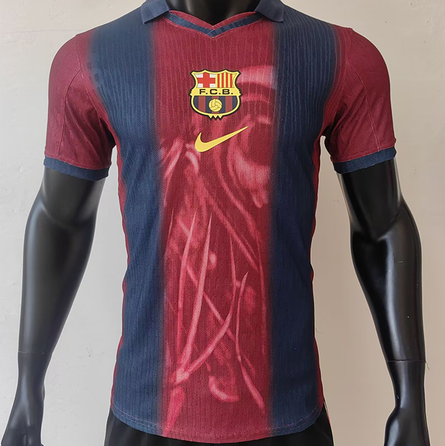 Player Edition - Barcelona x TRAVIS SCOTT replica 2000 Home Jersey