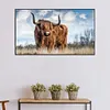 >SALE<5D DIY Full Round Drill Diamond Painting Yak Kit Home Decoration Art Craft