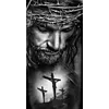 Jesus - 11CT Stamped/Counted Cross stitch 40*80cm