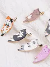 Cat Needle Holder Threader Simple Pin Holder Fabric Pin Holder