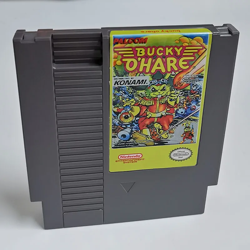 Bucky O'Hare For Nintendo NES - 8 Bit Game Cartridge
