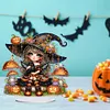 >SALE<Acrylic Special Shaped Halloween Table Top Diamond Painting Ornament Kits (H)