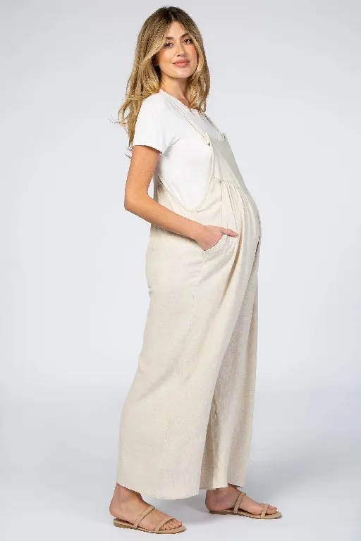 Plus Size Wide Leg Overalls Jumpsuit (Buy 2 Free Shipping)