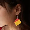 12 Pairs Diamond Painting Earrings DIY Diamond Art Earrings for Adults (D)