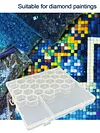 (US Local)120Pcs Diamond Embroidery Drill Mud Kit with Box Diamond Mosaic  Clay Set DIY Diamond Art Accessories