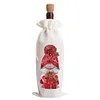 4pcs DIY Diamond Painting Wine Bag Rhinestones Liquor Bottle Cover (Butterfly)