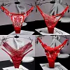 4-Pack New Sexy Lace Low Waist Thong