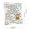 Diamond Painting -DIY Round Drill Phrase(50x60cm)