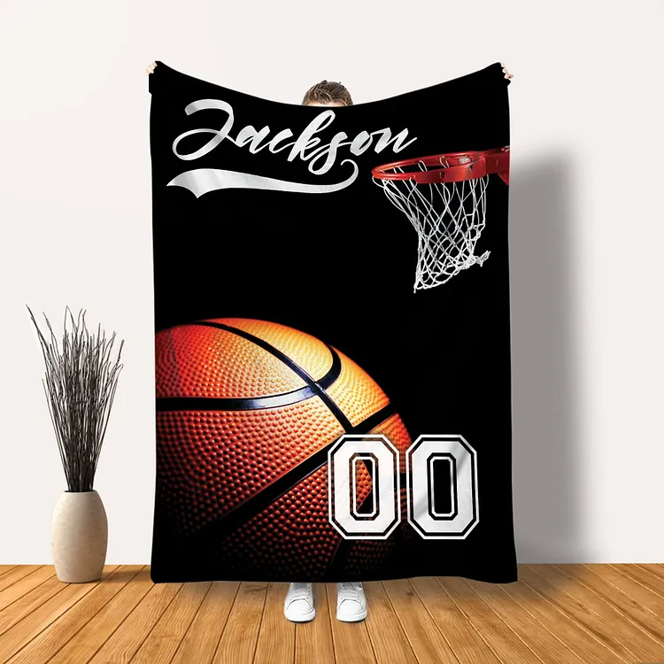 Personalized Basketball Blanket For Comfort & Unique|BKKid232