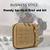 EDC Organizer Tool Pouch Multi-Pockets Camping Survival Pouch for Camping Hiking
