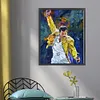 (Stamped/Counted) Freddie Mercury - 11CT Cross Stitch 40*50cm/15.75*19.69in