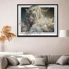 Tiger-14CT Stamped Cross Stitch Kit(44*36cm)