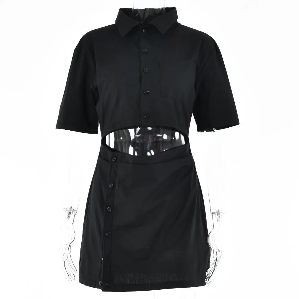 Women Sexy 2-Piece Blazer Sets 2022 Summer Cropped Blaze+mini Skirt Ladies Fashion Button Notched Matching Set