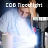 5COB+LED 500LM Portable Flashlight USB Rechargeable Power Display Torch