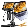 4.3 Inch Digital Microscope 1080P Coin Microscope PC View Soldering Microscope