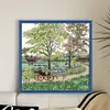 Picnic-14CT Stamped Cross Stitch 45*45cm/17.72*17.72in