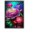 (Multi Style)Peony-Full Embroidery 3 Strands 11CT Stamped Cross Stitch-40*60CM-Large Size