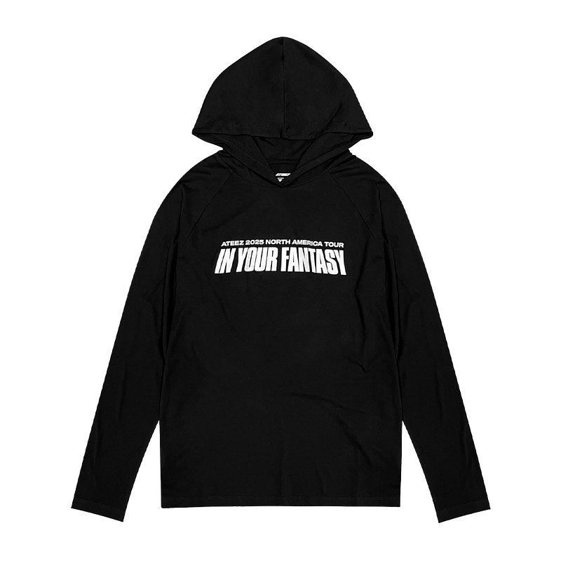 ATEEZ 8ROOM 7th Anniversary Crop Zip-Up Hoodie
