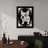 Diamond Painting-DIY Special Shaped Drill Pearl Painting Dog(30x40cm)