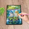 (US Local)Bird Special Shaped A5 5D DIY Diamond Art Painting Notebook Kit for Friends