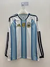 2026 Long Sleeve Argentina Home Soccer Jersey 1:1 Thai Quality