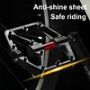 Double DU Bearing MTB Bicycle Pedal Aluminum Alloy Flat Pedals Bike Accessories