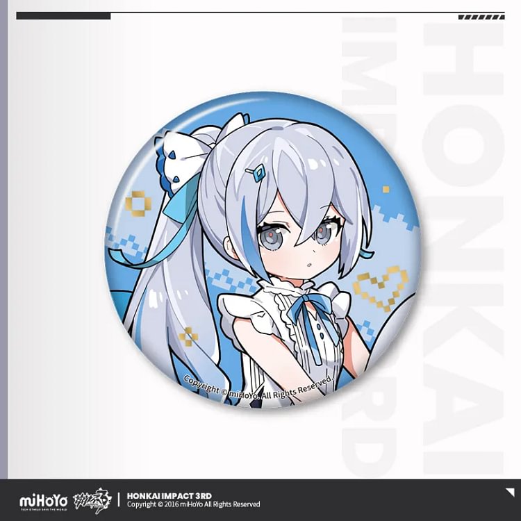 Honkai 3d Chibi Badges [Original Honkai Official Merchandise]