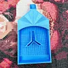 New Grid Design Diamond Painting Tray Y-Shaped Insert Semi-Open Lid Effectively Separating Drills DIY Diamond Art Accessories