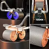 Roue &agrave; roulettes Plank Ab pour Core Trainer