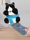 Cats Puppet Wrestler Cat Hand Puppet Plush Animal Toy Stuffed Animal for Cats