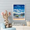 Beach Spray-Paint By Numbers Acrylic Painting 40*50CM