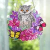 5D DIY Diamond Painting Art Wreath Kit Hanging Craft Home Decor