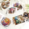 12 PCS Coffee Afternoon Tea - 5D DIY Greeting Card